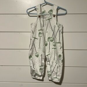 Burt's Bees Little Gardner Overalls 3-6M